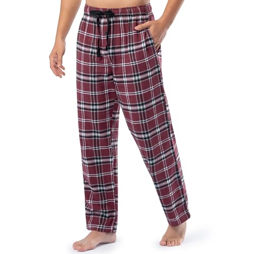Image of Fruit of the Loom Men's Soft Flannel Pajama Lounge Sleep Pant