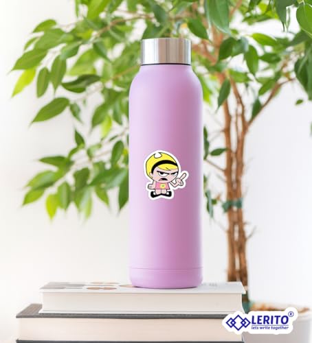 Image of Cartoon Stickers for Kids & Teens - Vinyl Decals | Waterproof Stickers for Laptops, Water Bottles, Bikes