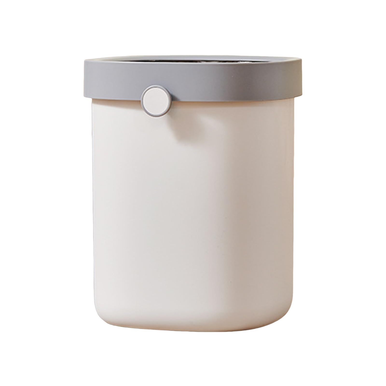 Bedroom Trash Can 5 Gallons Plastic Large Capacity Modern Office Trash Cans Round Durable Commercial Garbage Cans for