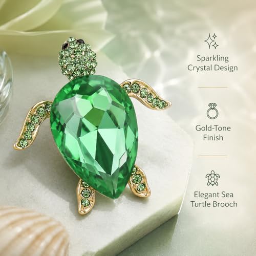Image of Animal Brooch for Women Zirconia Rhinestone Abalone Shell Animal Lapel Pin Christmas Birthday Holiday Gift for Wife Mother Girlfriend Daughter