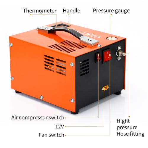 GEKUVIX 4500PSI Water & Oil-Free Pump