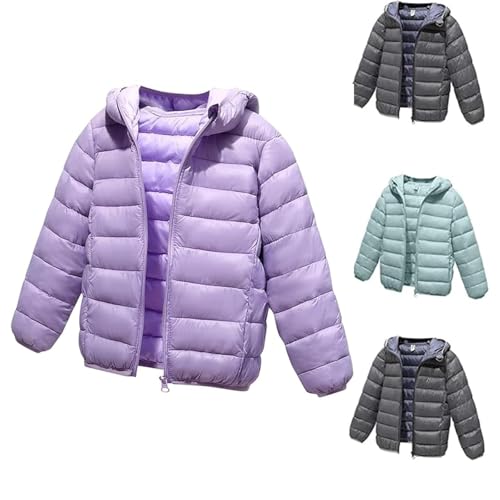 Kids Winter Coat Boys Girls Quilted Jacket Baby Warm Winter Coats Boys Packable Outerwear for School Outdoor Activities
