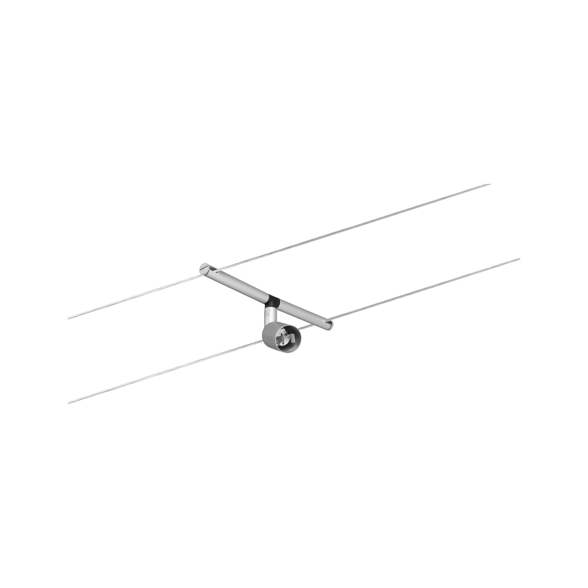 Paulmann 94145 Système de Câbles Sice Salt Set Extensible 5x10W max, Chrome Mat Système sans Ampoules