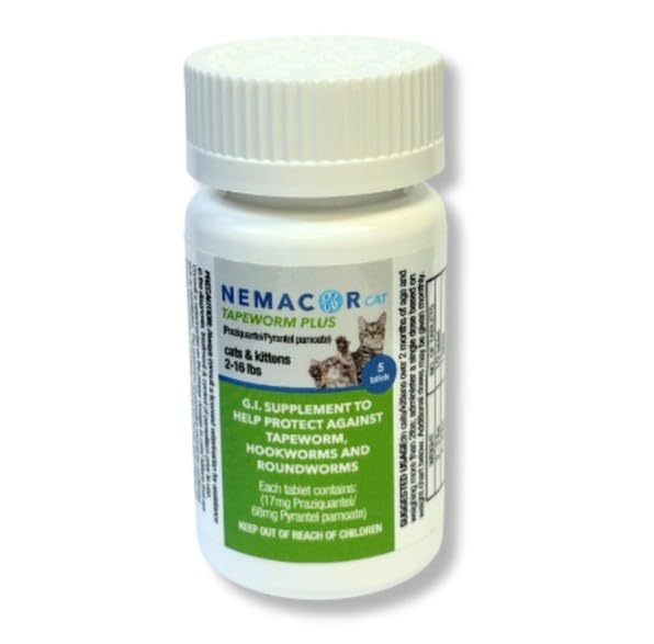 Nemacor Tapeworm for Cat and Kitten