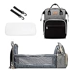 SONARIN Mochila Pañales para bebes Mochila Cuna Portátil B