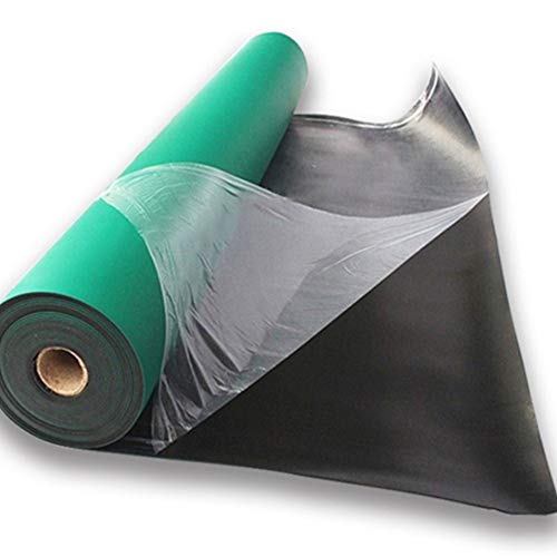 Image of Sky-ESD Antistatic Mat 2 Layer [19 inch Wide x 24 inch Long] ESD Safe Desktop Green Rubber Mat With 4 Corner Button with a Wrist Strap and a Grounding Cord for Phone PC Tablet... Repairing Mat All Set