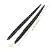 ABS Plastic Side Skirt Carbon Fiber Painted Style Compatible with 2017-2022 BMW M Sport 5 Series G30 540i F90 M5 Sedan 4-Door 2Pcs Black