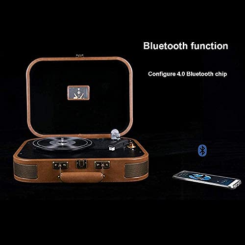 Gramophone, Tourne-Disque Vinyle 3 Vitesses Portable Valise Platine Vinyle Bluetooth Vintage phonographe avec 2 Haut… - Les Beatles, Paul McCartney, John Lennon, RIngo Starr, George Harrison Gramophone, Tourne-Disque Vinyle 3 Vitesses Portable Valise Platine Vinyle Bluetooth Vintage phonographe avec 2 Haut… – Image 5