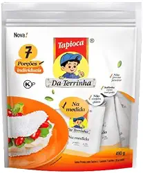 Pack Goma Pronta para Tapioca Da Terrinha com 7 sachês 70g