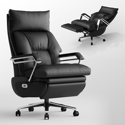 OKUP Dual Motor Electric Executive Office Chair with Foot Rest