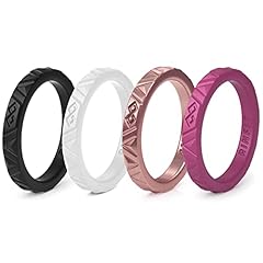 SetB - White, Rose Gold, Burgundy, Black