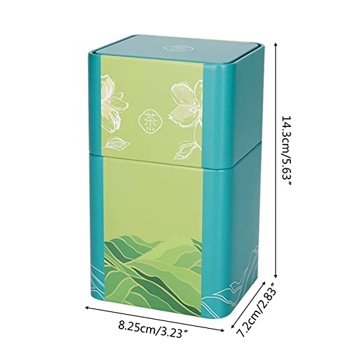 Contenitori per la conservazione del tè rettangolari Contenitori per il tè Lattine per alimenti Contenitori per alimenti… - immagine 3