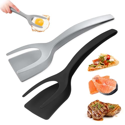 KJG Grip and Flip Spatula Tongs