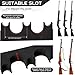 OCQOTAT Gun Rack for Gun Storage, Gun Safe Accessory for Shotguns, Gun Holder in Gun Cabinet, Shotgun Rest, Foam Material with Magnetic Strip and Hook Strip, Gifts for Hunters