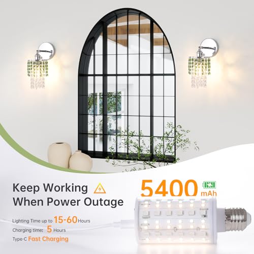 Image of Shenmoyl Set of 2 Crystal Battery Operated Wall Sconce,Rechargeable Wall Lamp with 5400mAh Battery & Remote Control, Modern Dimmable Wireless Wall Lights for Bedroom Bathroom (Green, Silver Base)