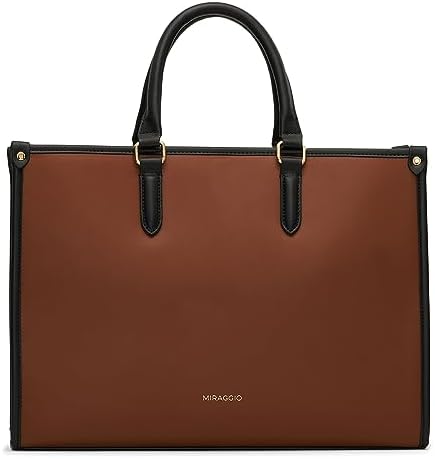 Miraggio Denice Tote Bag, Brown