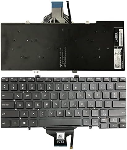 100% New US Backlit Keyboard Replacement for Dell Latitude 5400 5401 5411 3400 7400 7410 RN86F Laptop (Not Fit for Latitude 7400 2 in 1)