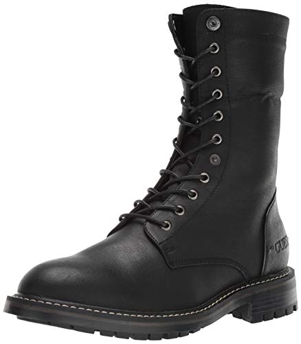 guess white combat boots