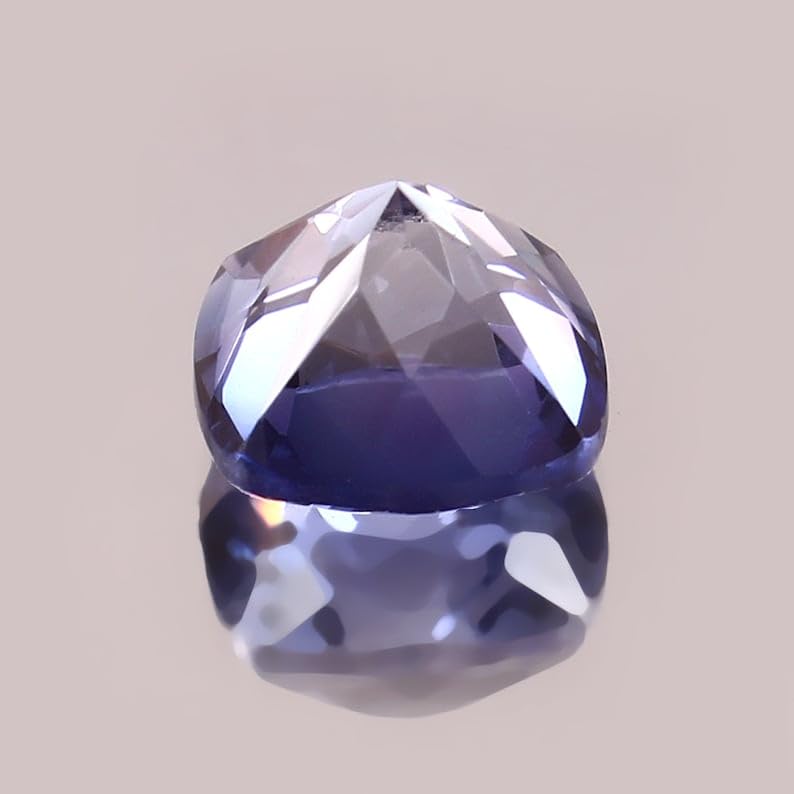 Saphir bleu du Cachemire coussin, cadeau idéal pour fabriquer bague