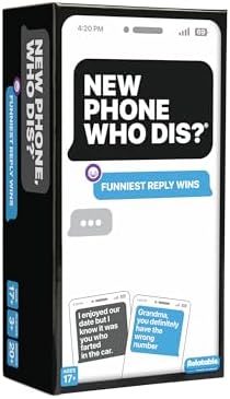 WHAT DO YOU MEME? New Phone|Who Dis?-For Adult Party Game|Pack of 1