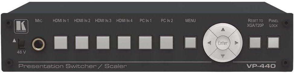 KRAMER ELECTRONICS Compact Presentation Electrical Distribution Switcher (VP-440)