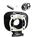 Engine Cylinder Piston Cylinder Crank Gasket Kit Top End Rebuild Kit Compatible for Yamaha Blaster 200 YFS 200 66mm 1988-2006