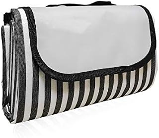 MUYOS Outdoor Sandproof Water-Resistant Handy Picnic Blanket Tote for Family Concerts, Hiking, Beach