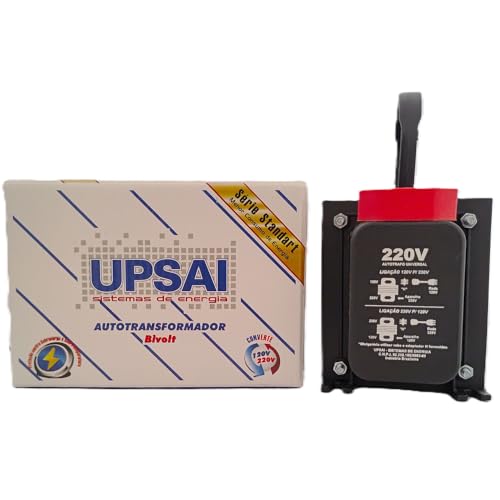 Auto Transformador de Voltagem 1500va Automático Bivolt 110v / 220v ou 220v / 110v Upsai Modelo 51000150