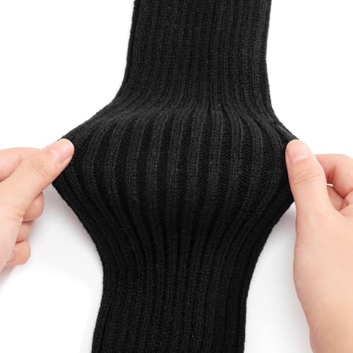 Image of Pleneal Leg Warmers for Women - Fashion Warm Ribbed Knit Leg Warmers 80s Accessories for Party Sports Yoga Dance