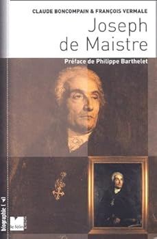 Paperback Joseph de Maistre [French] Book