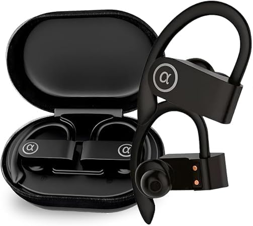 Fone de Ouvido Bluetooth Resistente Água, Bateria com mais de 10h...