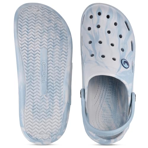 Image of WALKAROO Men's Clogs Sandal with Soft Sole, Ventilated and Lightweight - WC8778