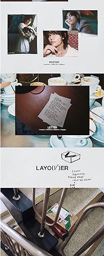 BTS - V Layover [Ver. 3 : PURPLE] 1st Solo Album CD+Photocards+Poster+Letter+Photobook A+Photobook B+Postcards+Lyric Book+Checklist+(Extra BTS 6 Photocards+1 Double-Sided Photocard+Pocket Mirror)