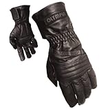 Olympia 410 Sport Gel Classic Motorcycle Gloves (Black, X-Small)