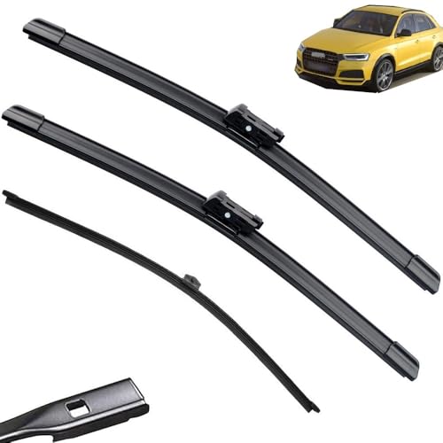 Essuie-glace Audi Q3 MK1 2011-2017 kit complet avant et arrière trois lames de rechange