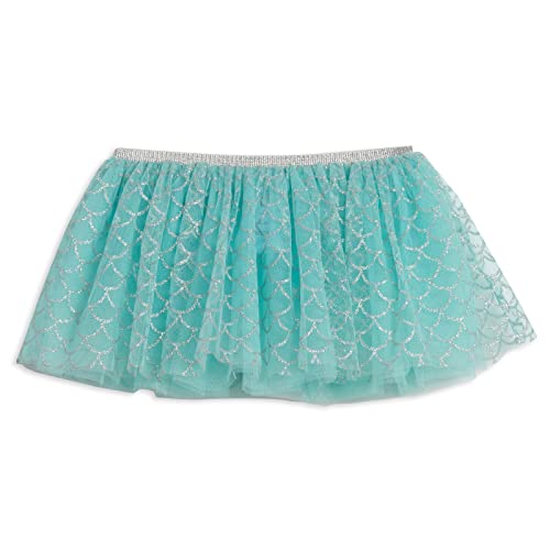 Disney Little Mermaid Princess Ariel Infant Baby Girls Bodysuit Tulle Mesh Tutu And Headband 3 Piece Outfit Set 6-9 Months #TOP5