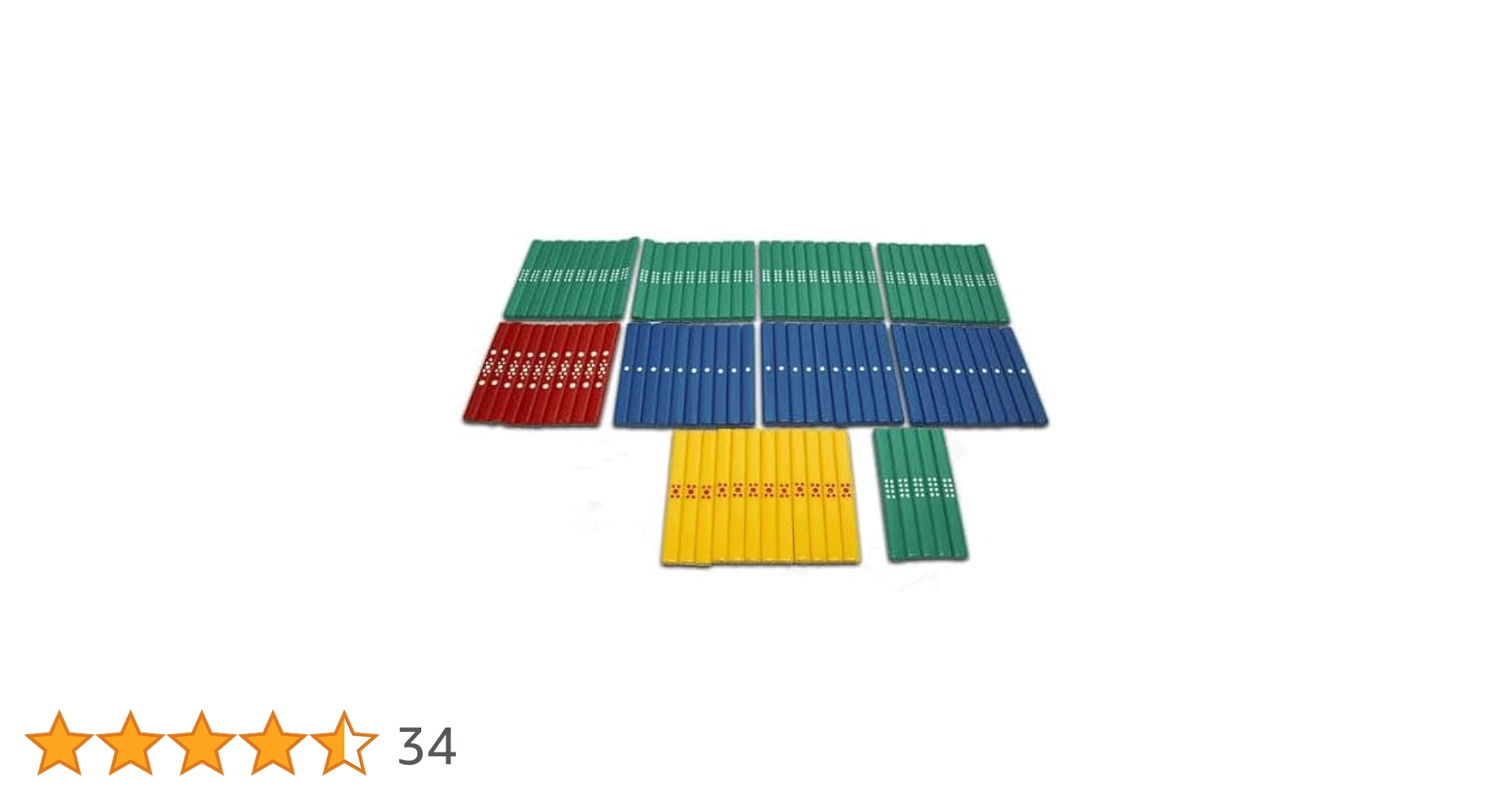 Amazon.co.jp: 麻雀用品 カラー点棒97本 フルセット : おもちゃ