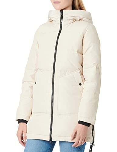 VERO MODA Damen Vmoslo 3/4 Down Jacket Noos Daunenjacke, Oatmeal, M EU