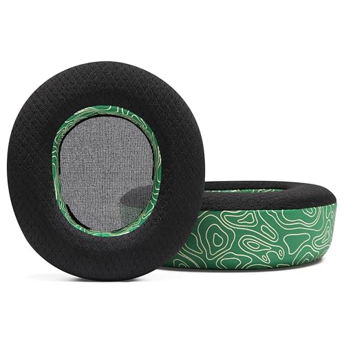 Image of WC Freeze Nova Pro Wireless - Cooling Gel Earpads for Arctis Nova Pro Wireless, Nova Elite & Nova Pro Omni (Doesn't Fit Other Models), by Wicked Cushions, Extra Thick & Comfortable | Emerald Tide