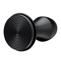 Normcore Kaffee Tamper mit Base Ripple 58.5mm - Titan-PVD-Beschichtung - Barista Stempel mit 15lb / 25lb /30lbs Anpressdruck - Aluminiumgriff Matte (Durchmesser Ø 58,5mm) – Ansicht 7
