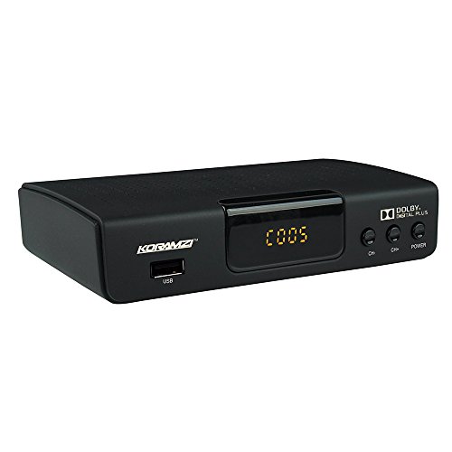 KORAMZI HDTV Digital TV Converter Box ATSC with USB Input for Recording