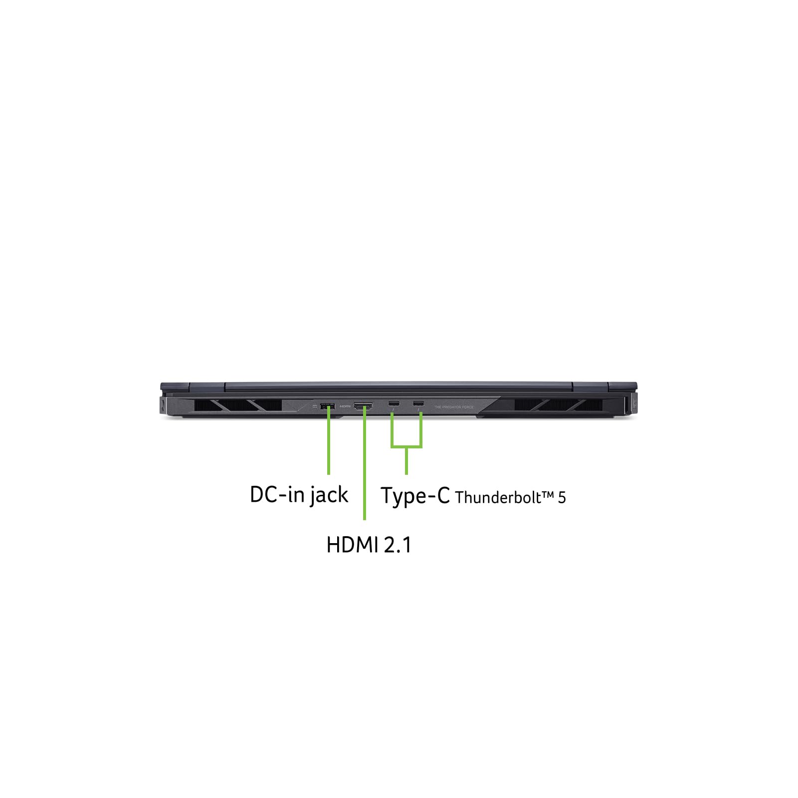 Acer Predator Helios 18 AI PH18-73-901R Notebook Gaming | NVIDIA GeForce RTX 5080 16 GB GDDR7, Intel Core Ultra 9 275HX, RAM 32 GB, 2 TB SSD, Display 18" WQXGA IPS 250 Hz Mini LED