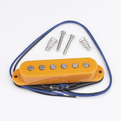 Micros Alnico M50 guitare simple bobinage plat orange pour studio