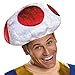 Disguise Men's Toad Deluxe Adult Costume, Red, X-Large