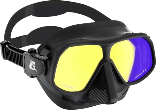 Masque de plongée flexible Cressi Rombo pour explorer les fonds marins