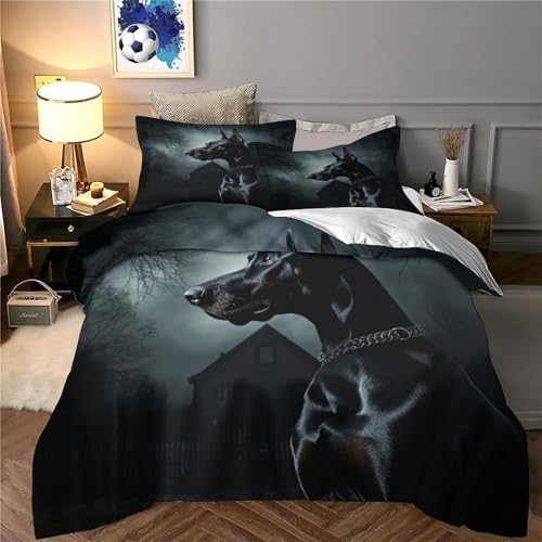 Parure de lit 3D imprimée en microfibre résistante super douce