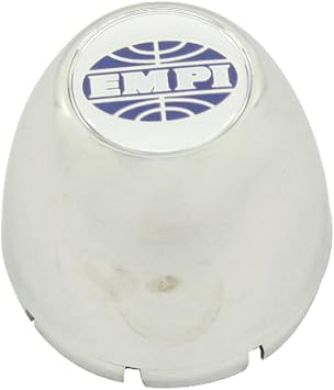 Replacement Center Cap, for 8 Spoke Wheel, Chrome Each, Compatible with Dune Buggy