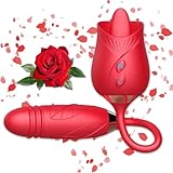Generic Newly Modes Vibrating Massage Tools for Date Night, Quiet 10 Powerful Features Vibratiers Mini Wireless Massager Bachelorette Party Toy for Gift Tool Red B207