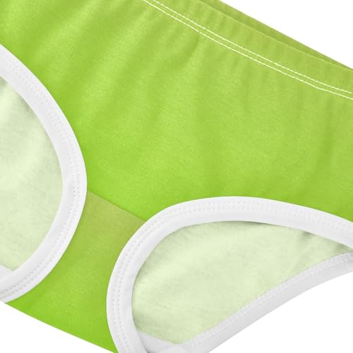 Joisal Avocado Green Fruit Gradient Toddlers Underwear Floral 2t Cotton Panties Little Girl Artistic Undies Kids Briefs4