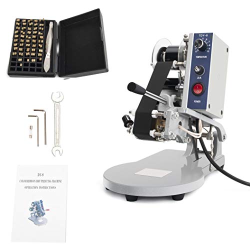 image for Sumeve Electric Hot Stamp Printer Ribbon Coding Machine Date Printing 